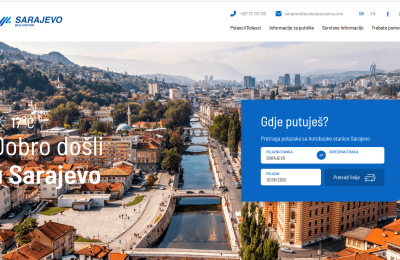 Pokrenuli smo web stranicu Autobuske stanice Sarajevo