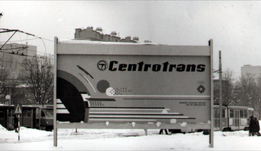 Centrotrans kao oficijelni prijevoznik ZOI '84