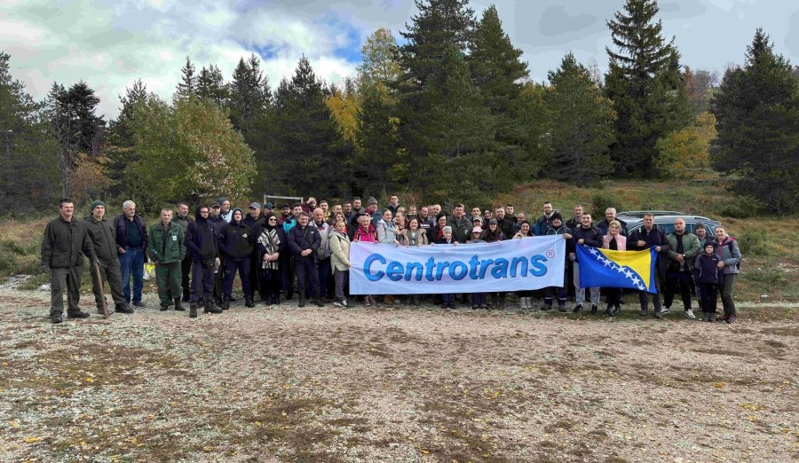 Uposlenici Centrotransa u akciji pošumljavanja – 1.200 novih sadnica na Igmanu